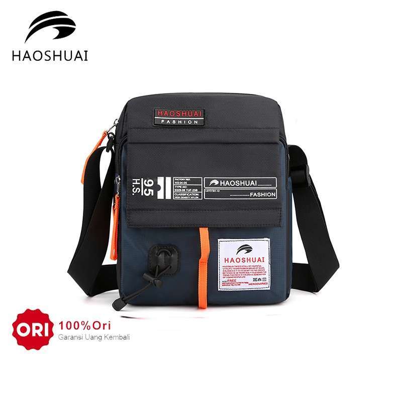 Jual HAOSHUAI 206 Tas Selempang Pria Anti Air Original di Seller