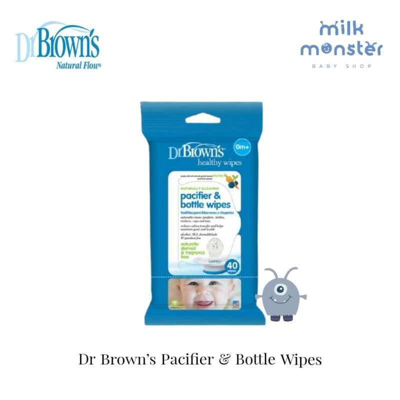 Dr brown's pacifier wipes top