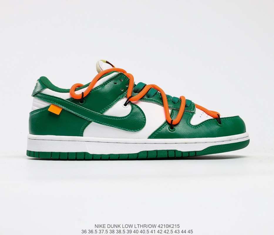 NIKE Dunk Low three party white name 