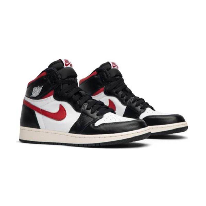 nike jordan 1 white black red