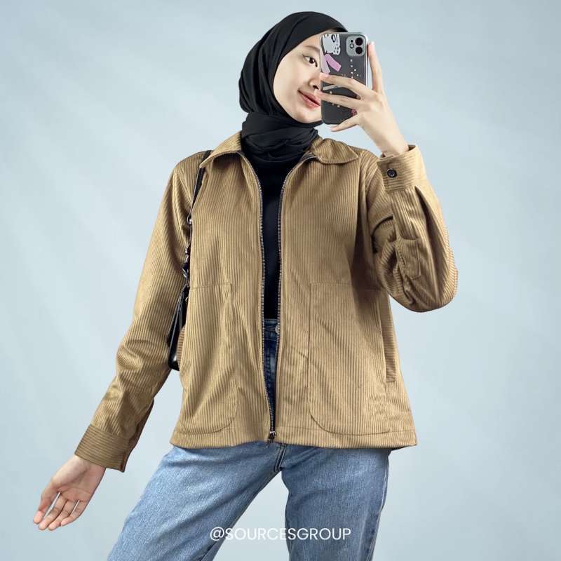 Jaket corduroy on sale