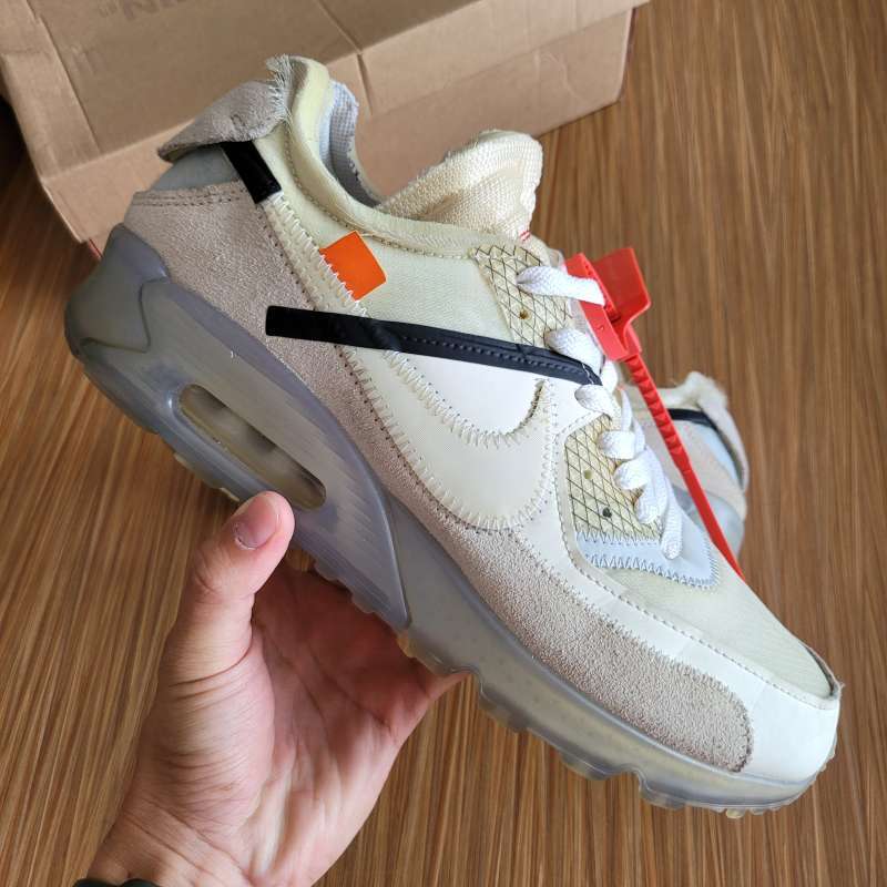 Jual Nike Air Max 90 Off-white || Air Jordan Off White Black