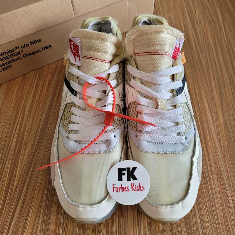 Nike Air Max 90 Off-White || air jordan off white black desert ore