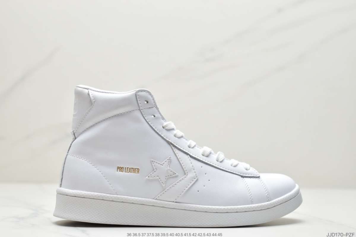 converse pro leather mid top
