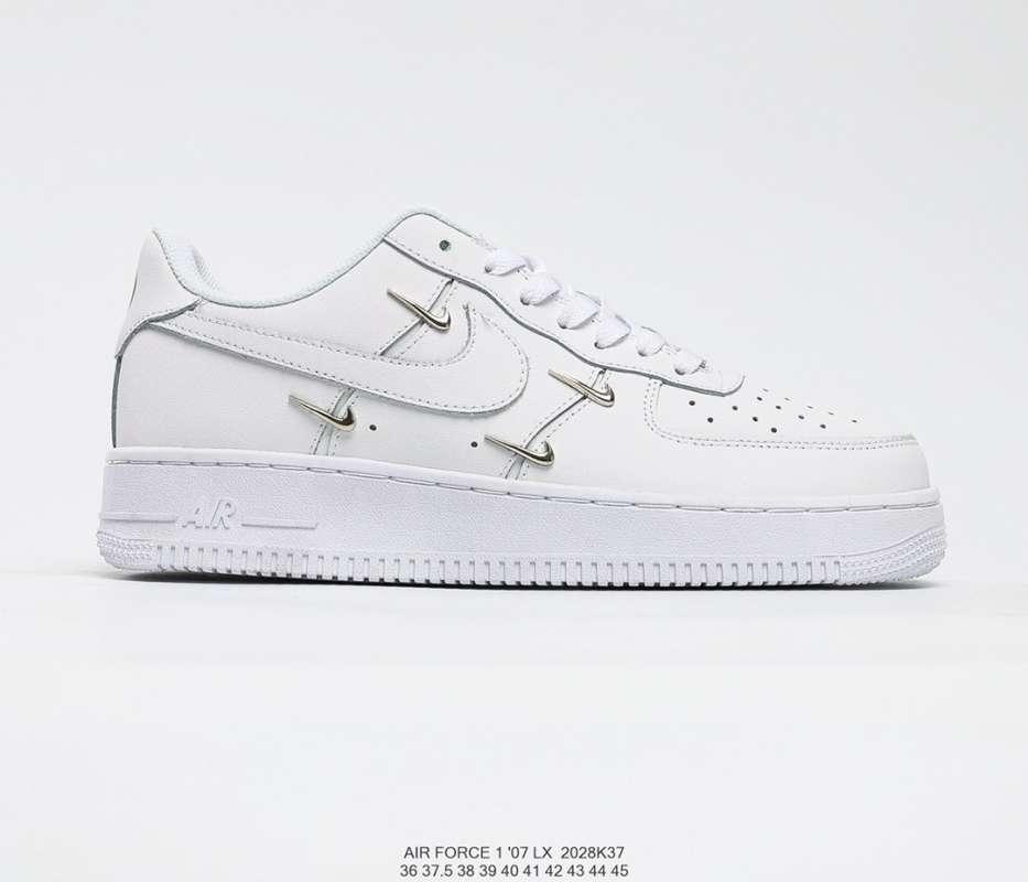 Jual Original NIKE AIR Force 1 small silver hook white four hook 34 sole NIKE  AIR cushion shoe body heel details 2028k37 - 36 di Seller Lan Zhongqiong  Shop - | Blibli