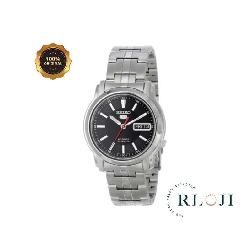 Promo SEIKO 5 Seiko5 SNKL83 SNKL83K1 Jam Tangan Automatic Stainless Steel  Original Classic Bracelet Watch With Black Dial and Day/Date Ori RLOJI  RLOJI_ID di Seller RLOJI OFFICIAL STORE - Kota Surabaya, Jawa