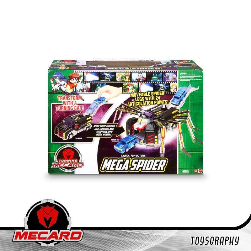 Turning 2025 mecard spider