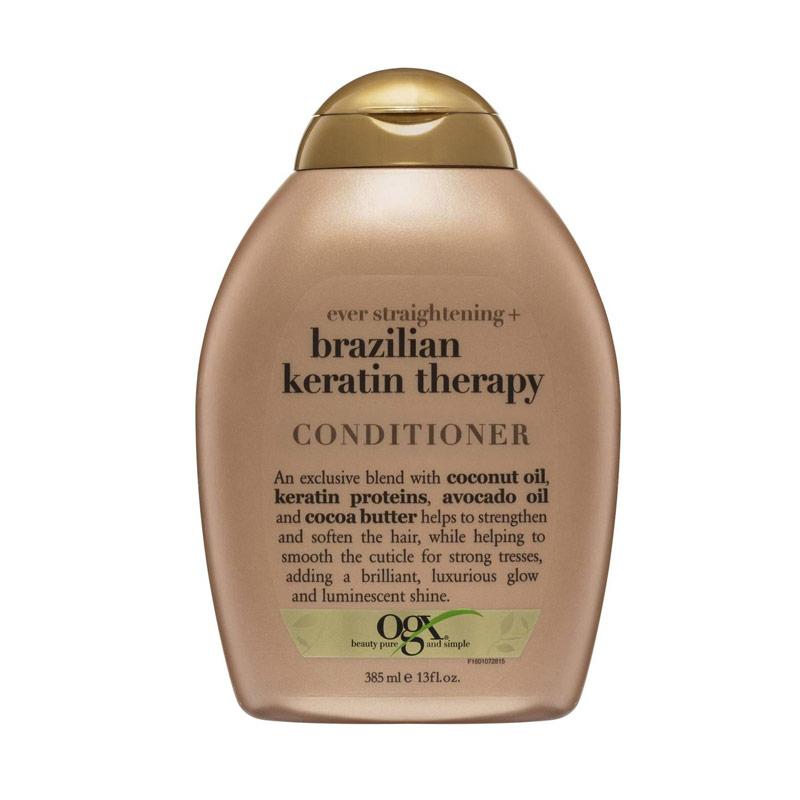 Jual Ogx Ever Straight Brazilian Keratin Therapy Conditioner