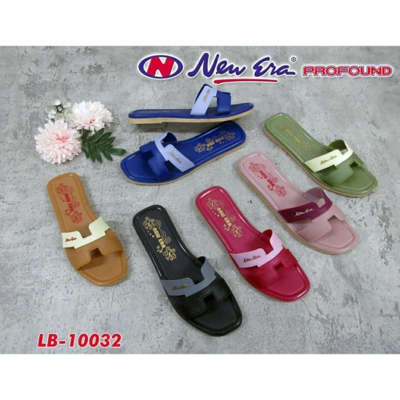 Jual Sandal Slop Wanita New Era 10032 Ukuran 37 40 40 Multi