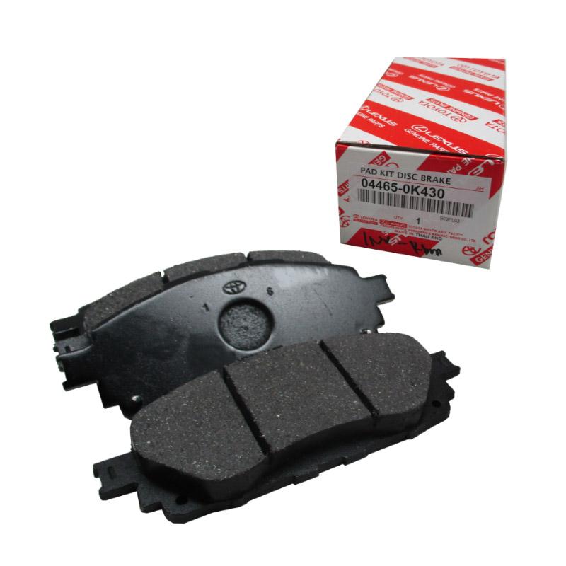 Jual Toyota Genuine Parts 04465 0k430 Disc Brake Kampas Rem Depan Mobil For Toyota Innova Reborn Tahun 2015 2019 1 Set 4 Pcs Online Februari 2021 Blibli