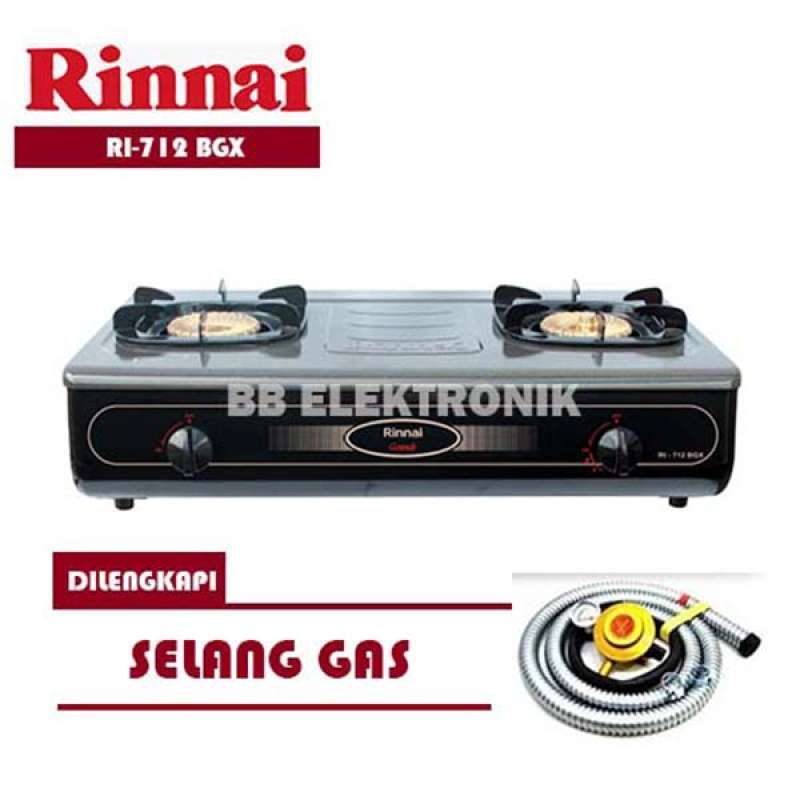 Promo Rinnai Ri 712 Bgx Kompor Gas 2 Tungku Api Tornado Paket Selang Gas Paket Regulator Diskon 3 Di Seller Online Shop Kota Bekasi Jawa Barat Blibli