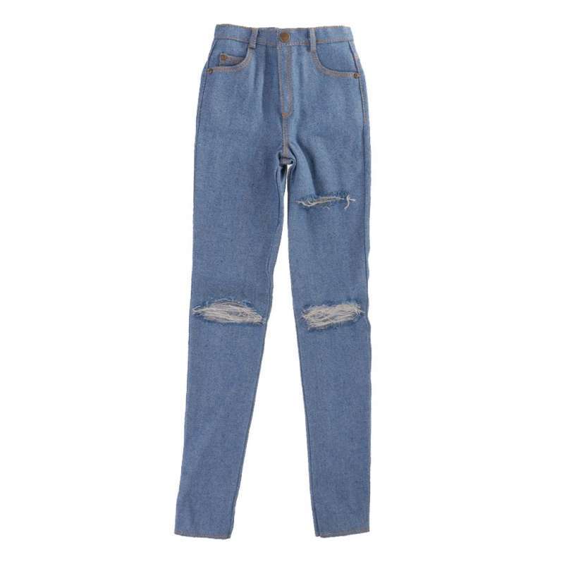 Jual Light Blue BJD Ripped Jeans Pants 