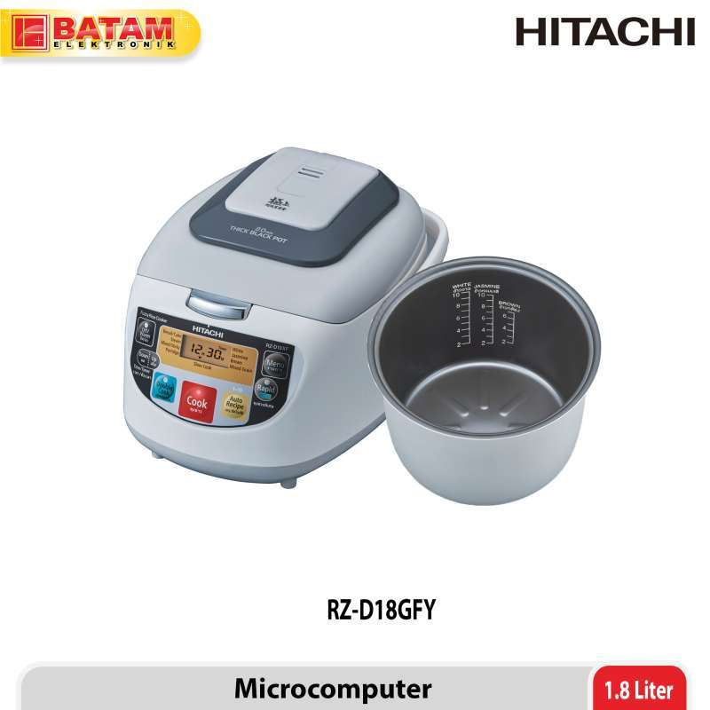 HITACHI RICE COOKER RZ-D18GFY W