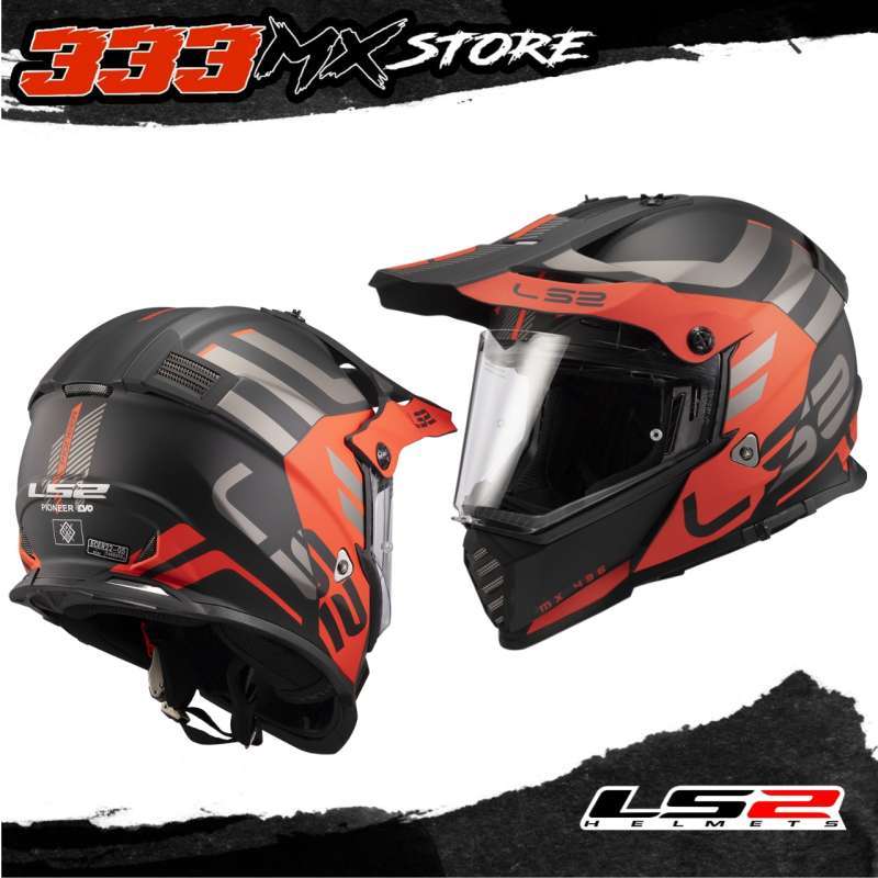 Jual LS2 MX436 PIONEER ADVENTURER MATT 