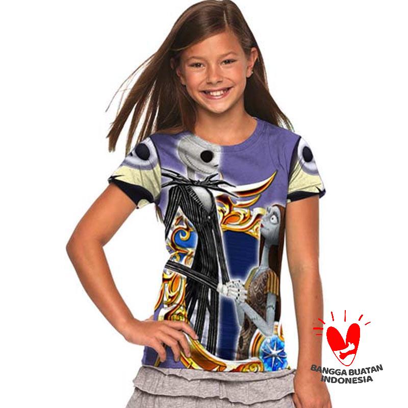 Jual Fika Nightmare Before Christmas Art 8 3d Full Print Short Sleeves T Shirt Anak Unisex Pre Order Online November 2020 Blibli Com