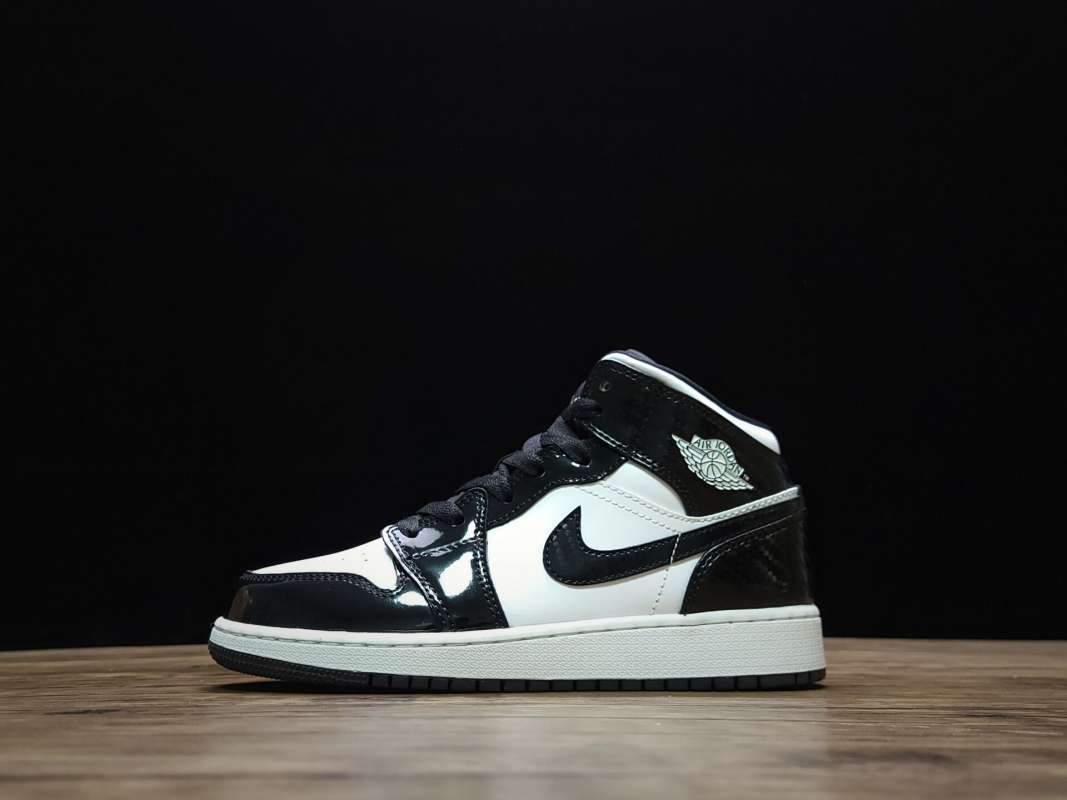 jordan 1 mid all star black white