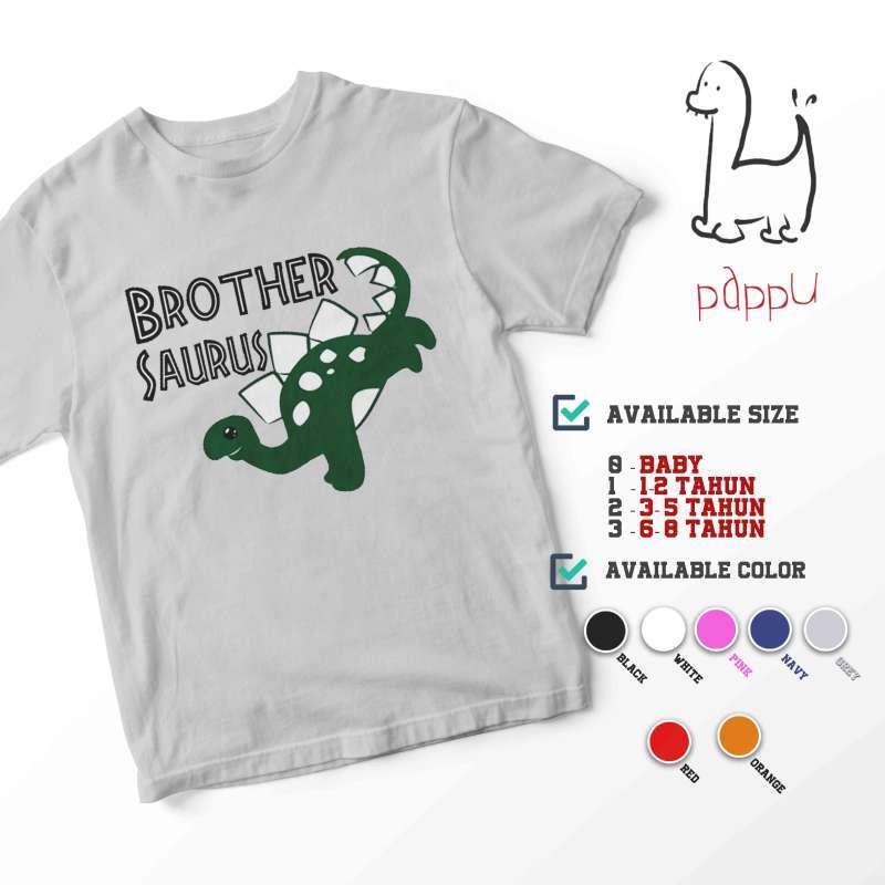 Jual Pappu C/600 Kaos Anak Brother 