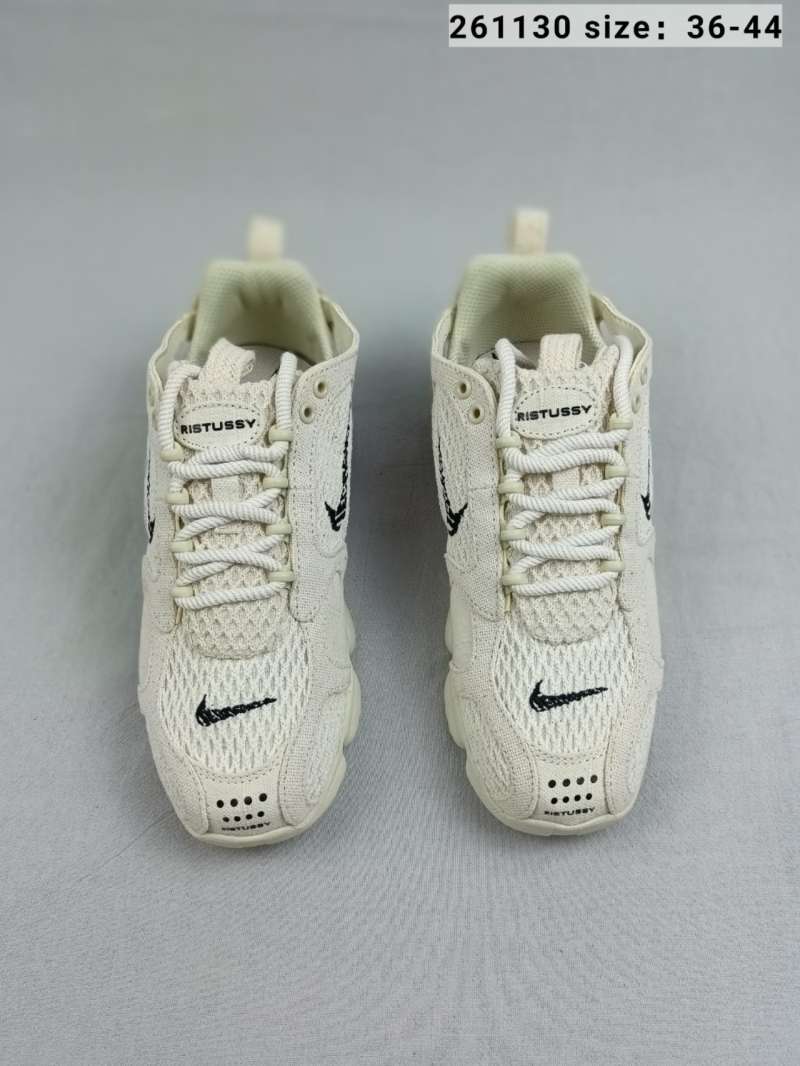 stussy x nike air zoom spiridon cage 2 black