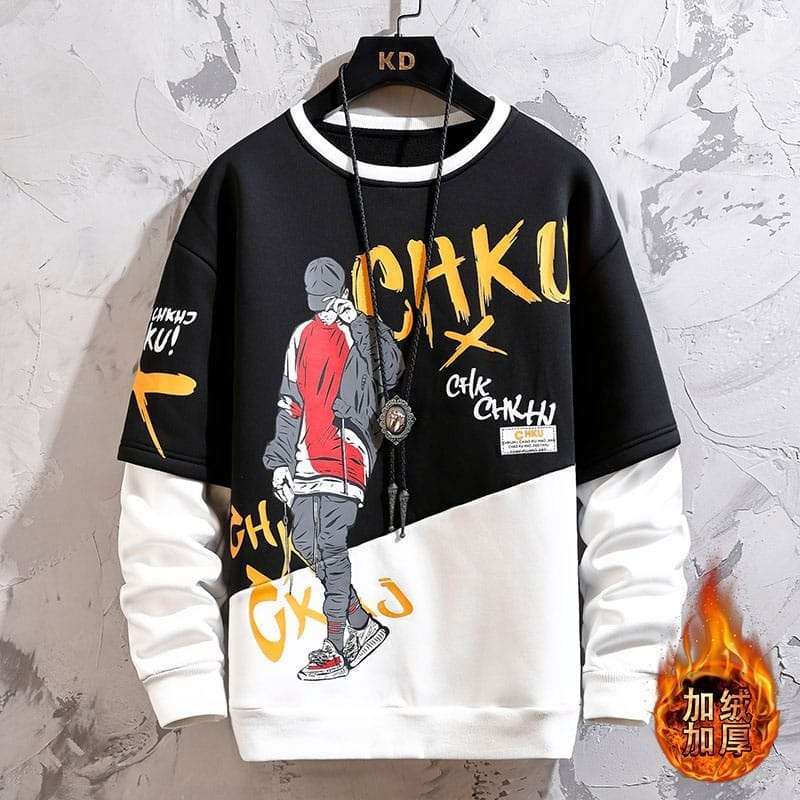 ALEXA Baju Pakaian Pria Atasan Lengan Panjang Fashion Terbaru