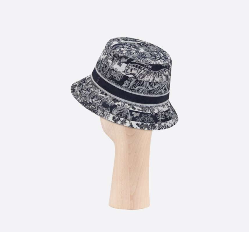 Jual Stripes small brim bucket hat di 