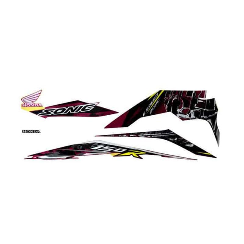 Jual Ahm Sticker Body Kiri Motor For Honda Sonic 150r Murah