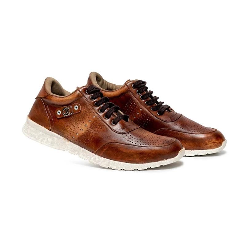 Jual Odoncibaduyut Kulit Oc Sepatu Sneaker Pria Online Juli 2020