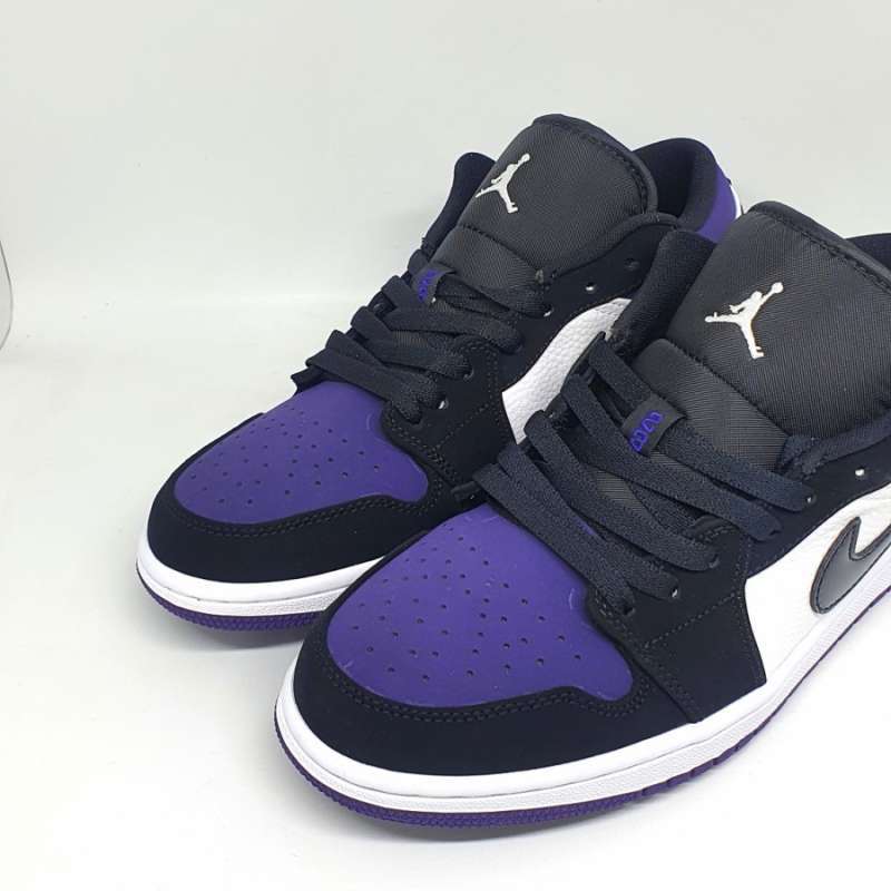 nike air jordan black and purple