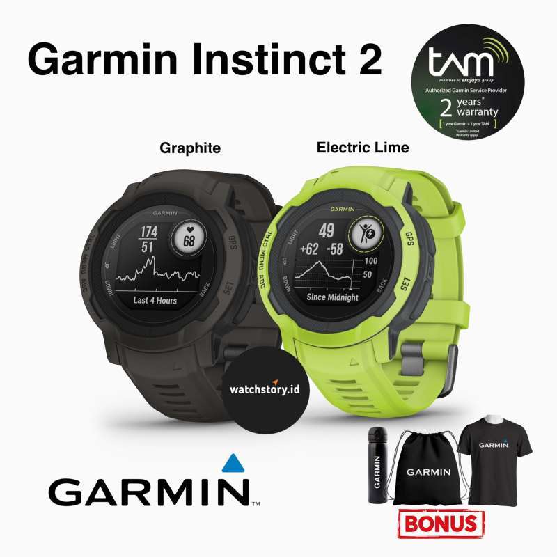 Jual Garmin Instinct 2 Spesifikasi Original Murah Diskon Harga
