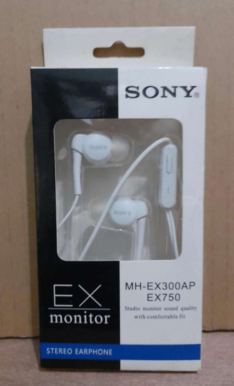 Promo Headset/Handsfree Sony MH-EX300AP EX 750 Stereo Earphone di Seller  D'vape - Kab. Bekasi, Jawa Barat | Blibli