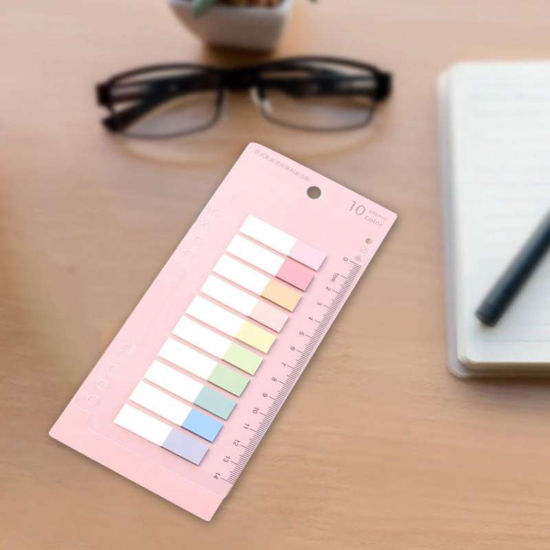 Promo Writable Sticky Notes Index Tabs Macaron Labels Morandi ...