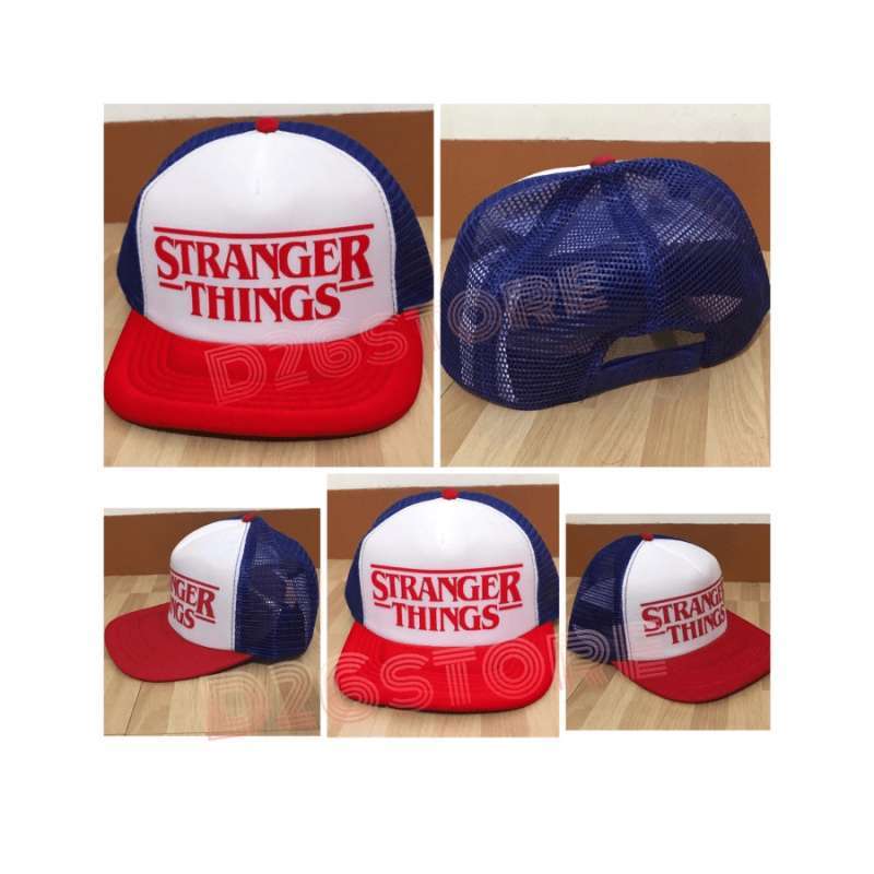Jual Topi Snapback Jaring Stranger 