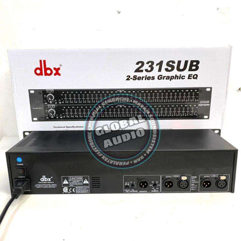 Jual Equaliser DBX 231 Plus Output 