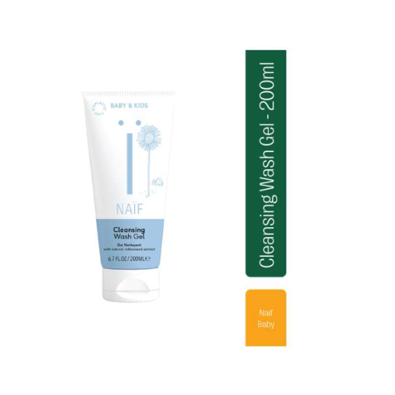 Jual Naif Baby Cleansing Wash Gel 200ml Sabun Bayi Di Seller