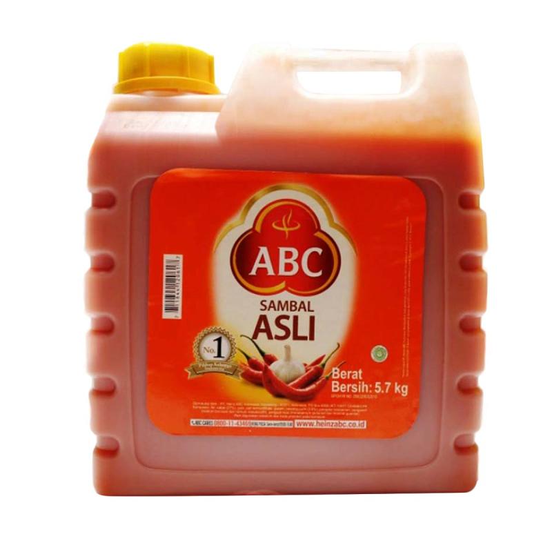 Jual Abc Sambal 5 7 Kg Jerigen Online Mei 2020 Blibli Com