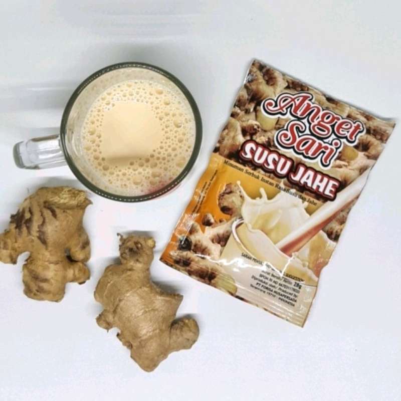 Jual Anget Sari Susu Jahe Kemasan Sachet Isi 10 Per Renceng Di Seller Cvharumfoods - Pegambiran, Kota Cirebon | Blibli