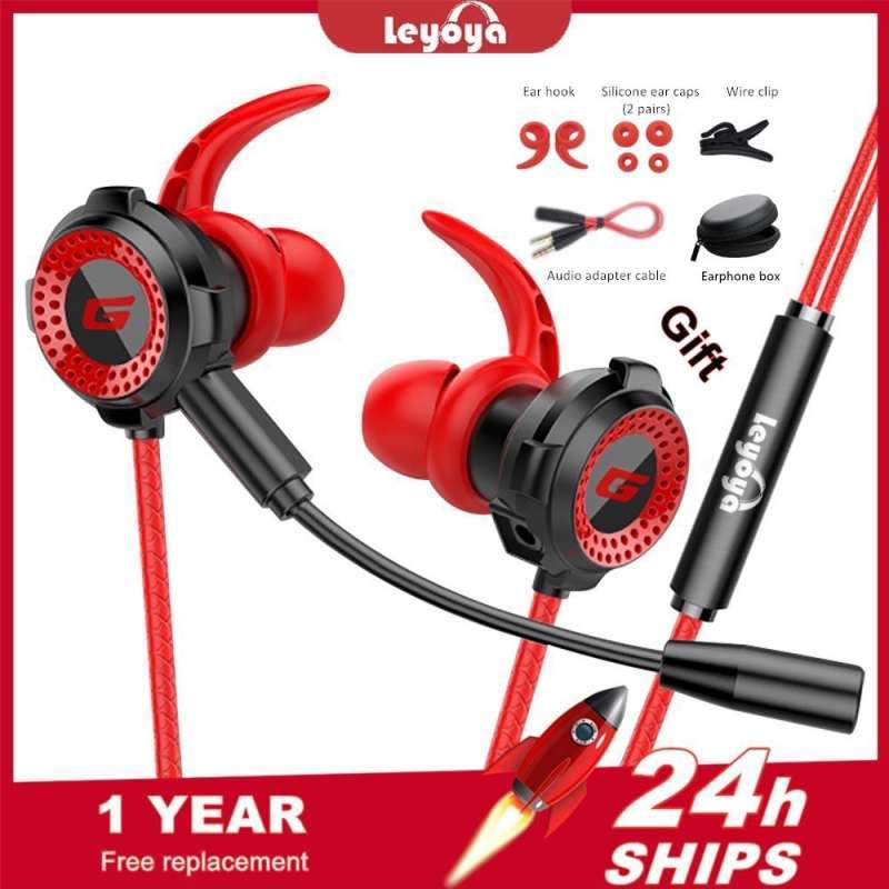 Jual Leyoya G8 Headset Gaming PUBG Bass Noise Cancelling dengan