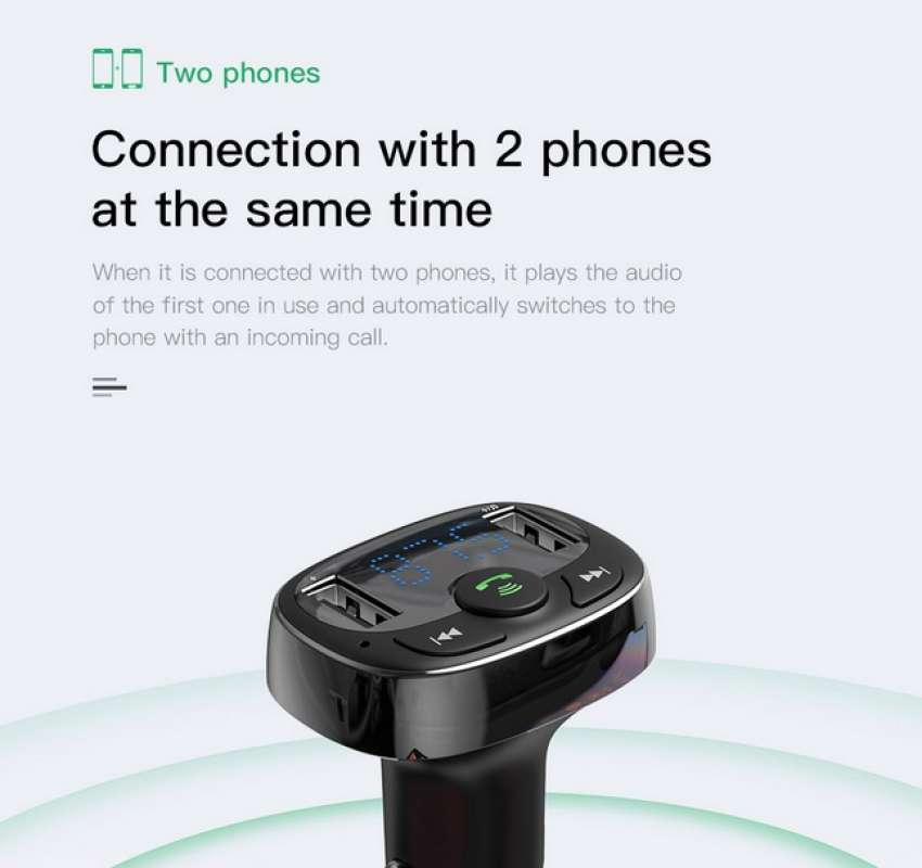 Radio FM CCTM-01 Bluetooth Car Receiver 