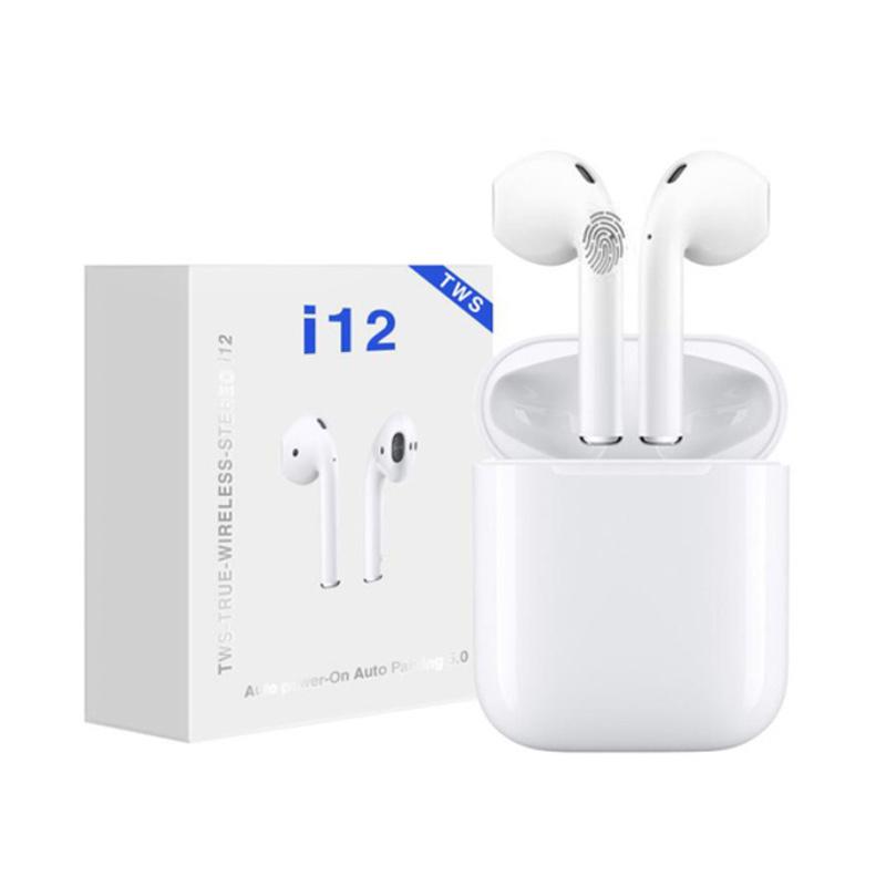 Headset bluetooth on sale tws i12