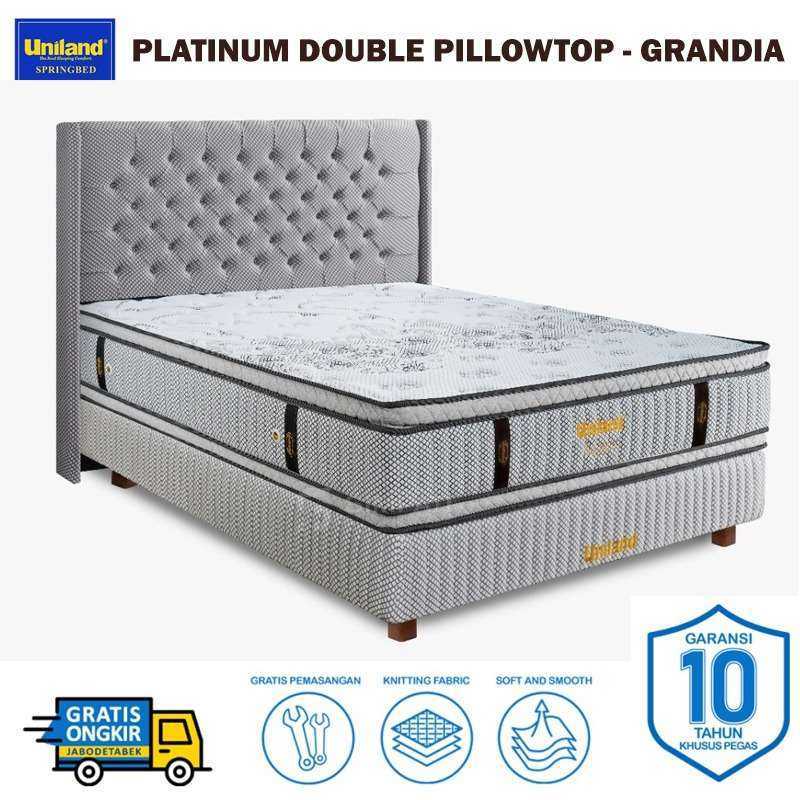Promo Uniland Springbed Platinum Double Pillow Top (khusus