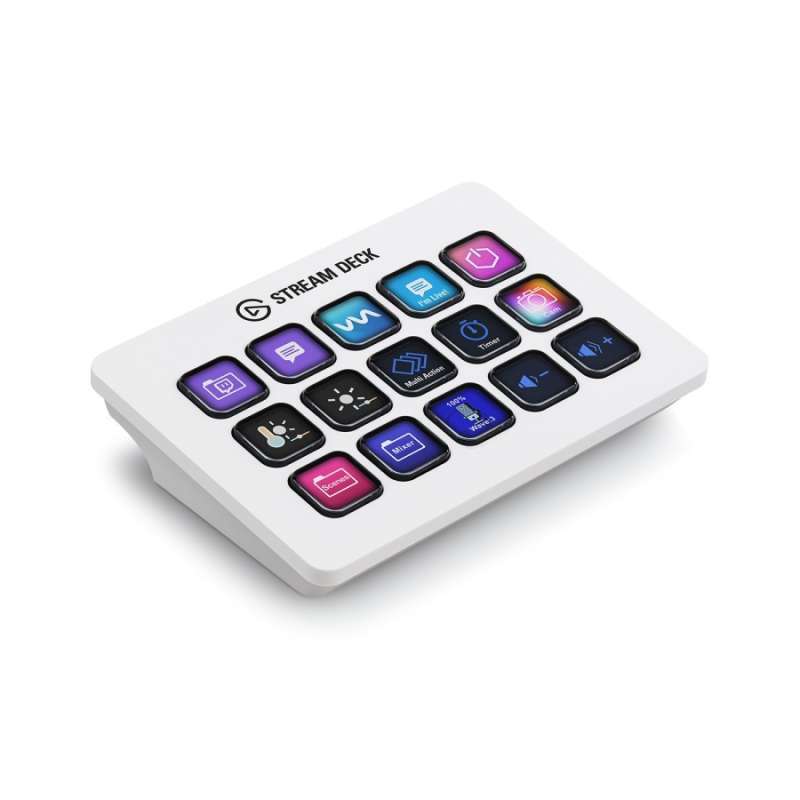 中古品】Elgato Stream Deck MK.2 White（Jual Elgato Stream Deck Mk 