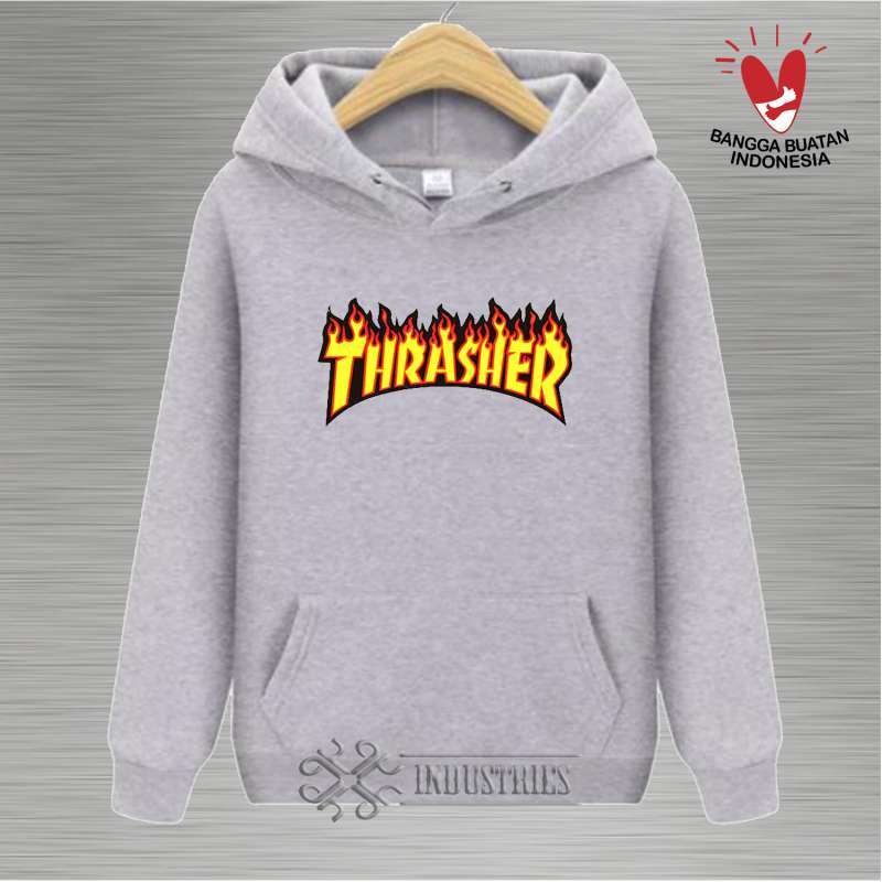 Hoodie Anak Sweater Anak THRASHER usia 4 12th