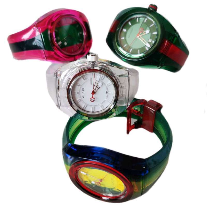 tangan Gucci Watch Rubber 4x4 Original 
