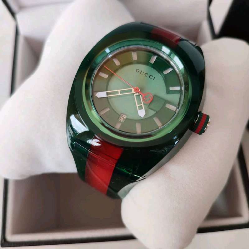 tangan Gucci Watch Rubber 4x4 Original 