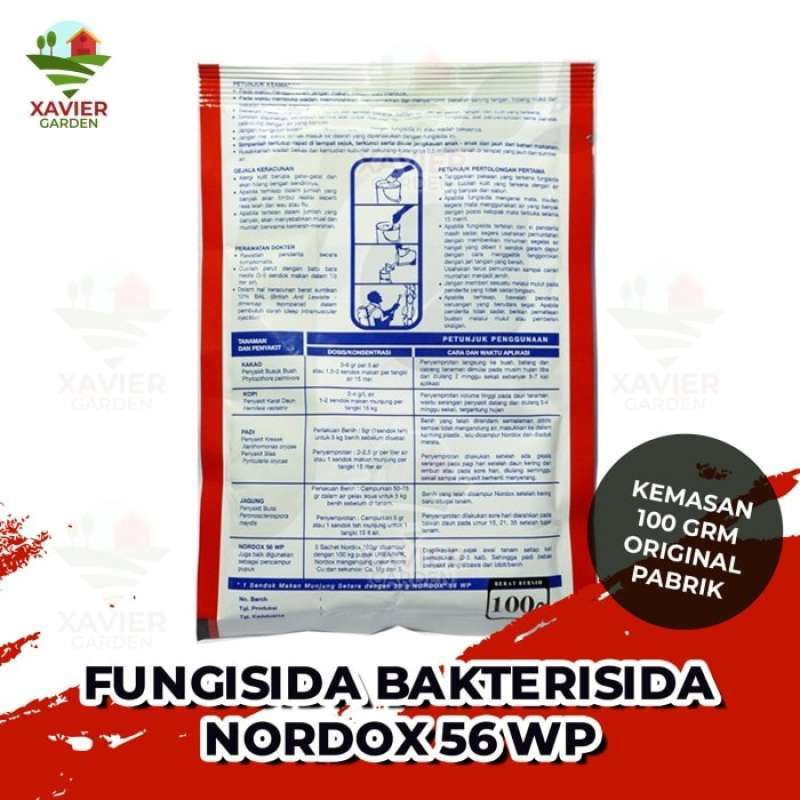 Baru FUNGISIDA BAKTERISIDA NORDOX 56WP Terbatas