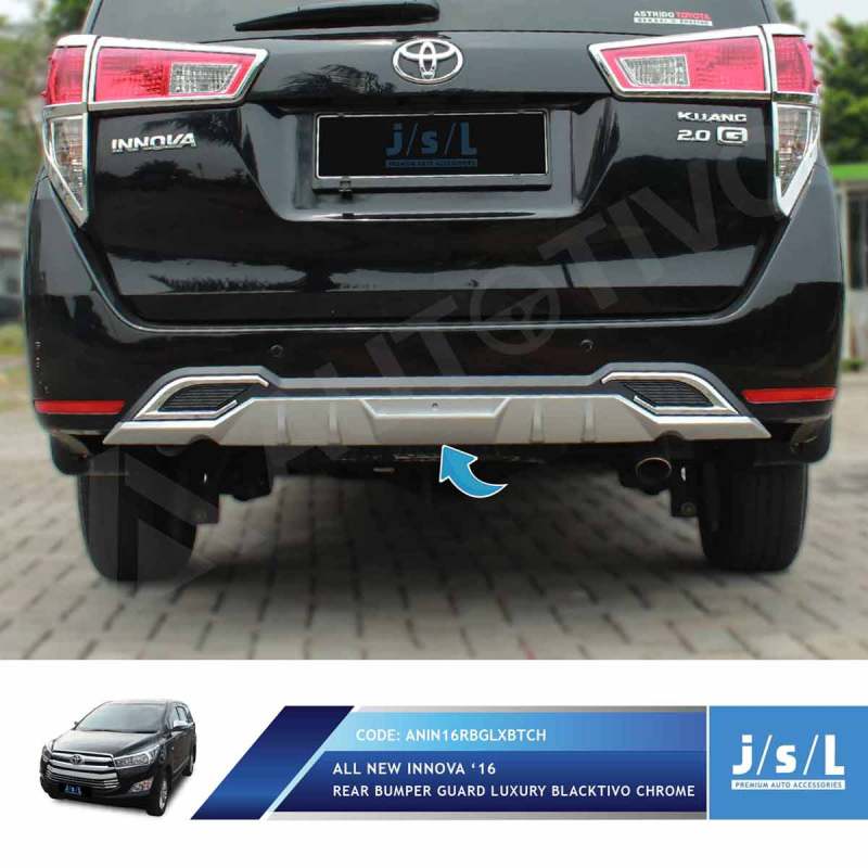 Jual Jsl Skidplate Belakang Innova Reborn Rear Bumper Guard Luxury