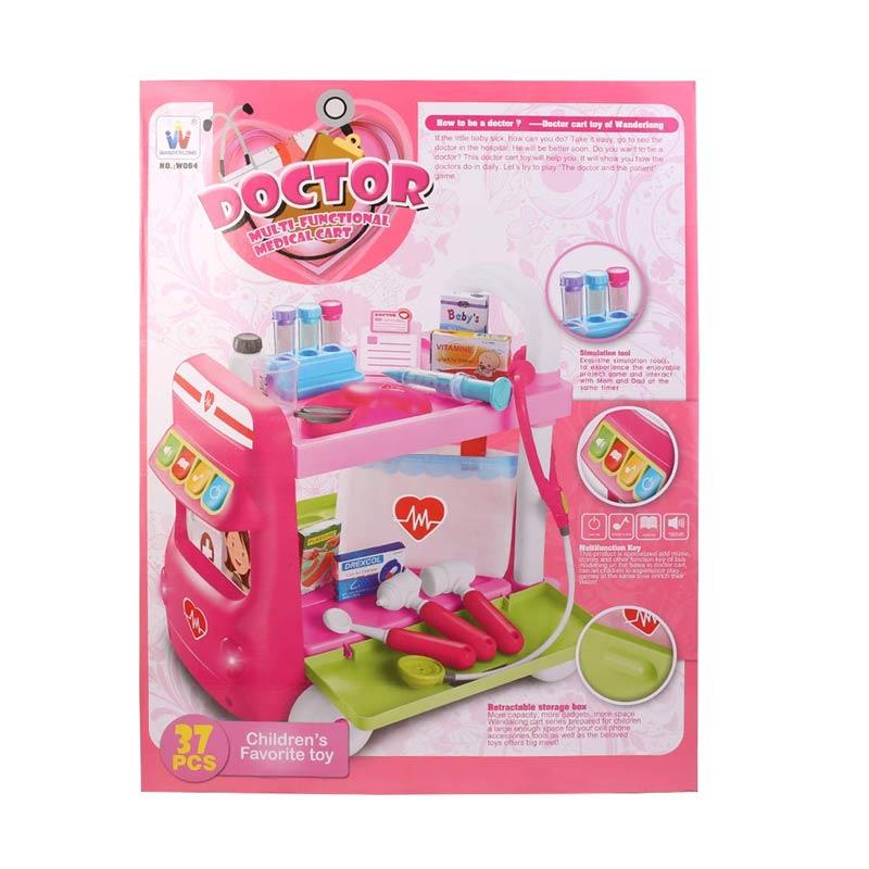 Jual Champions Mainan Anak Dokter Set The Nurse Cart Pretend Play Bo W 064 Murah September 2020 Blibli Com
