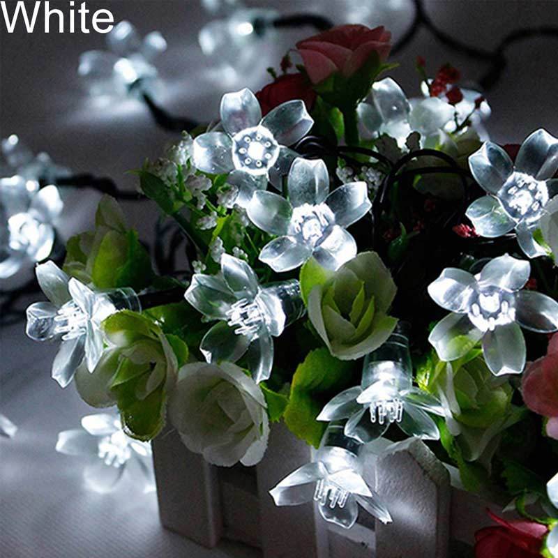 Jual 7m Outdoor 50 Leds Cherry Blossom Solar String Light Wedding