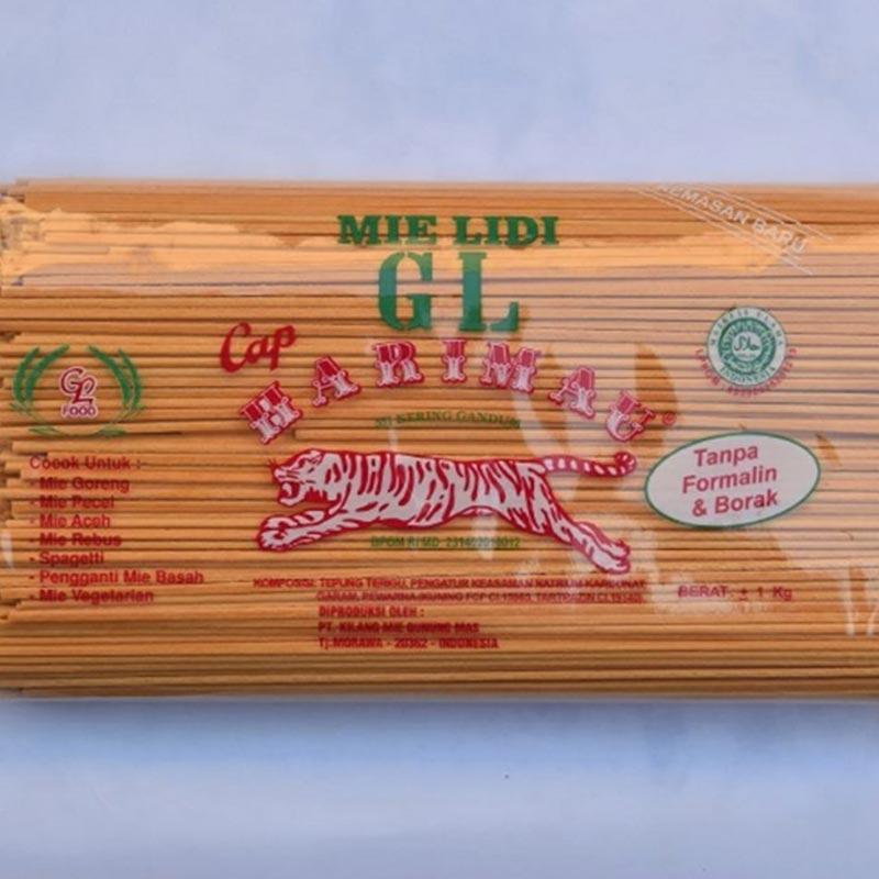 Jual Mie Lidi Mie Gomak Gl Cap Harimau 1kg Online November 2020 Blibli