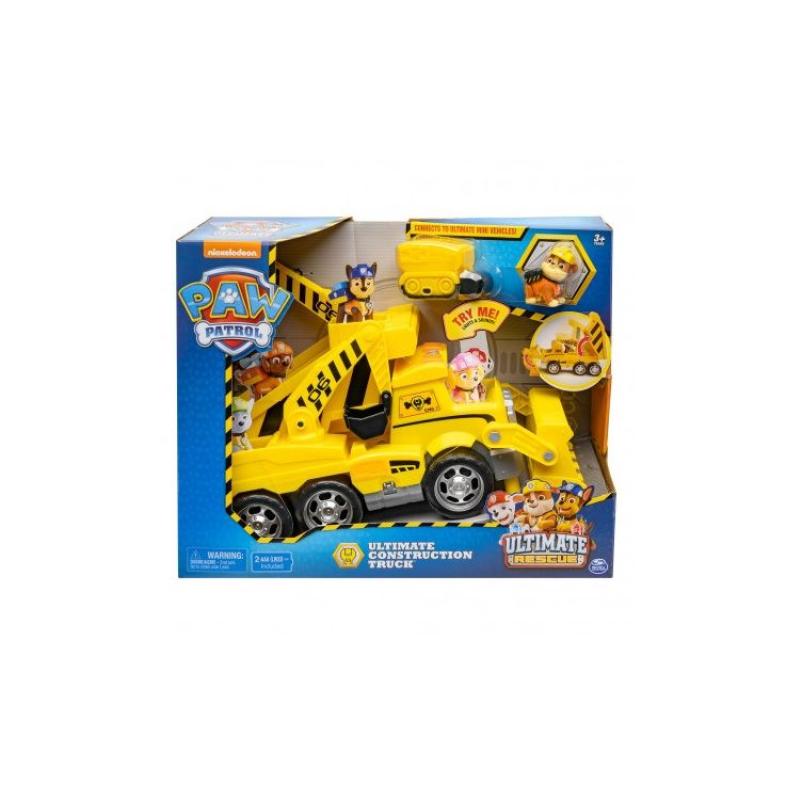 paw patrol construction truck