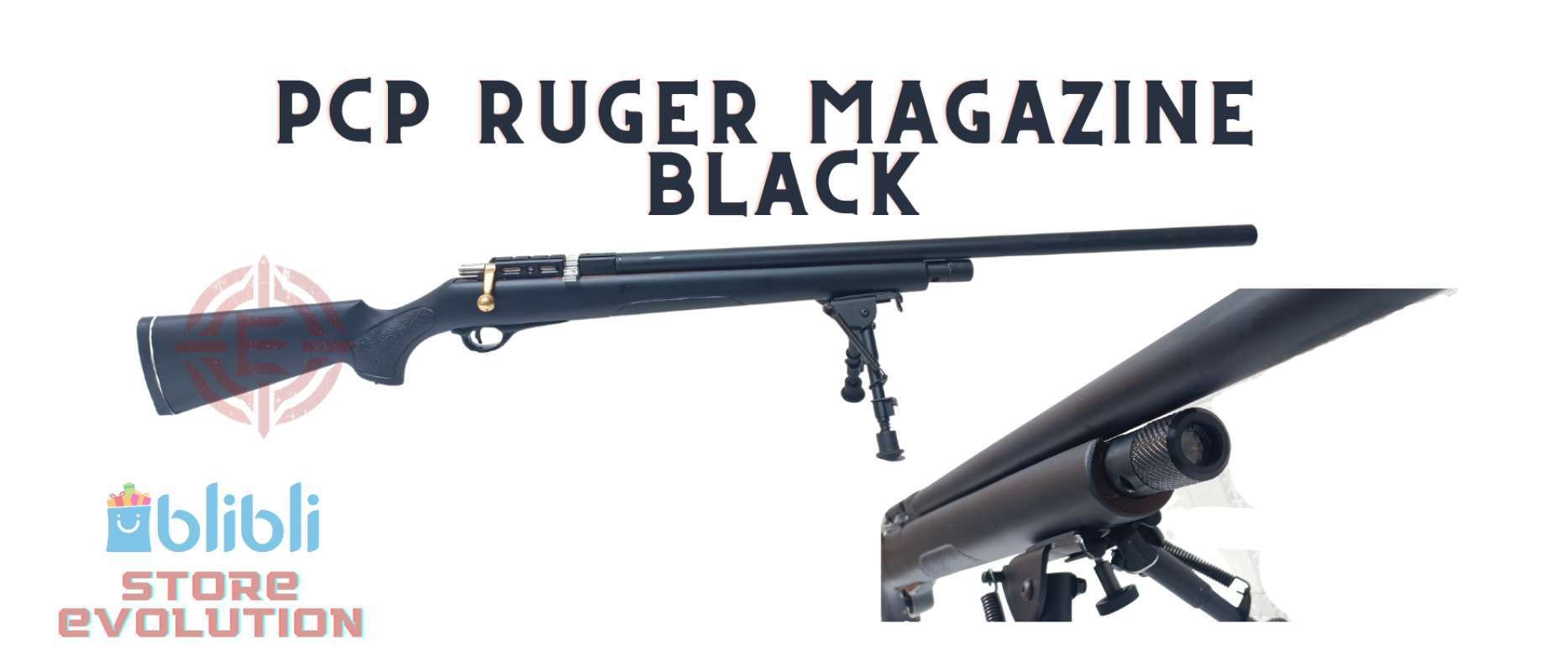 Jual EVOLUTION model RUGER - Pcp Ruger Magazine Black di ...